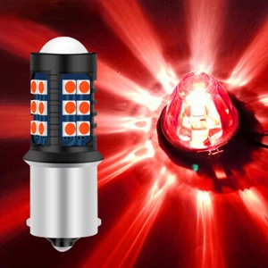 Watermelon LED Bulb Red For Glass Lens Lights 1156 1 One Wire Style Bright New - Bild 1 von 7