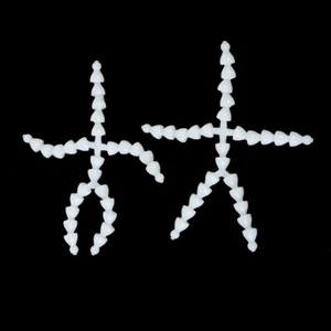 Movable Skeleton joint toy 10CM plush doll toy skeleton joint with sound 7MM ZT - Picture 1 of 11