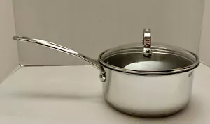 Cuisinart 1,5 cuartos Cacerola Tapa Vidrio Acero Inoxidable #719-16G - Imagen 1 de 8