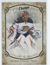 2015-16 UPPER DECK CHAMPS HOCKEY - GOLD VARIANT FRONTS PARALLELS - PICK CARDS