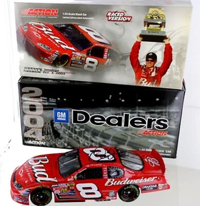 Dale Earnhardt Jr. #8 2004 Budweiser /Talladega Raced Win. 1/24th Scale. Signed - Picture 1 of 4