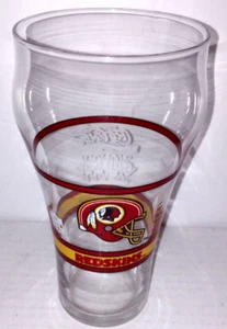 Vintage Washington Redskins Coca Cola Glass - NFL Super Bowl XXVI 26 - Good - Picture 1 of 6
