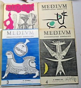 SURREALISME/REVUES MEDIUM/COMMUNICATION SURREALISME/SERIE COMPLETE - Picture 1 of 9