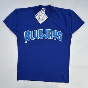 Vintage Toronto Blue Jays MLB Russell Athletic Graphic T Shirt NEW Kids Youth L - Picture 1 of 4