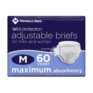 Member's Mark For Men and Women Unisex Slip Midium 60 ct - Bild 1 von 12