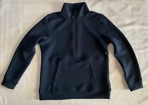 32 Degree Heat Ladies BLUE SMALL Half Zip Pullover Sueded Stretch Casual Top - Picture 1 of 16