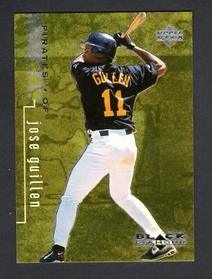 1999 upper Deck Black Diamond Triple #68 Jose Guillen Pittsburgh Pirates /1500 - Image 1 of 2
