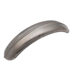 OLD SCHOOL STEEL RIBBED 5"WIDE FENDER HARLEY TRIUMPH XS650 BOBBER CHOPPER WASSEL - Picture 1 of 11