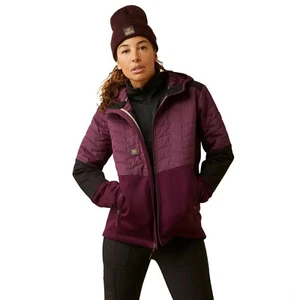 Ariat Rebar Cloud 9 Womens Purple Long Sleeve Insulated Jacket Size 2X - Picture 1 of 3