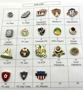 Pin Badge Abzeichen - Football Clubs - FINLAND - SUOMI - Picture 1 of 20