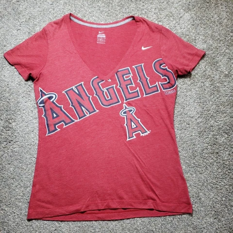 Los Angeles Angeles Womens Large Red Short Sleeve MLB Nike Cover