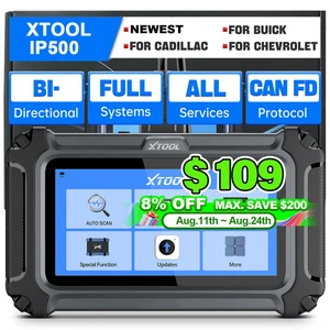 XTOOL IP500 OBD2 Scanner Car Diagnostic Active Test For Buick/Chevrolet/Cadillac - Picture 1 of 7