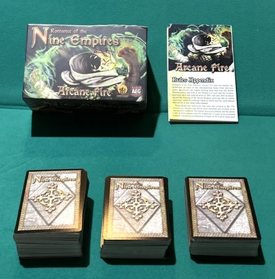 AEG Romance of the Nine Empires Arcane Fire -LOT of 322 Expansion Cards Only - Image 1 of 4