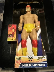 WWE WWF Hulk Hogan Large Action Figure 31" And Hogan’s Thunder Mixer New - Picture 1 of 8