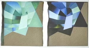 Kim Fisher (b. 1973) Art Poster - 2004 Whitney Biennial Box Set - 11” x 22” - Picture 1 of 7