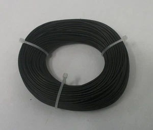 22 AWG Filo di aggancio in rame stagnato, 100 piedi Nero UL1007, filo di progetto - Foto 1 di 1