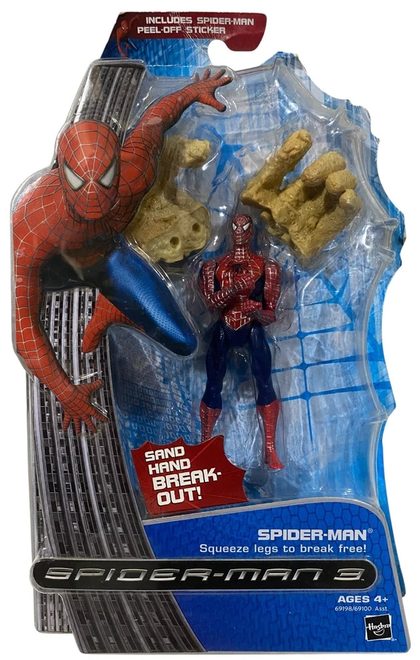 Figura de acción Spider-Man 3 película Sandman Sand Hand Break Out Spider-Man nueva LEER Foto 1 de 4
