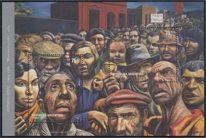 Argentina HB 85 2004 Arte Homenaje al Pintor Antonio Berni MNH - Picture 1 of 1