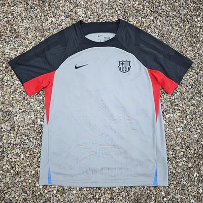 Nike XL Barcelona FC Football Shirt Men's Champions League 2022/23 Pre Match - Image 1 of 4