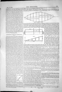 Alte 1868 Ingenieurdiagramme Zeichnung Elementarpapiere Bau Viktorianisch - Bild 1 von 1