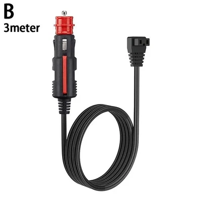 2/3/4M Long 12V Fridge Cable Lead Power Cord For Waeco Adaptor CDF/CF/CFX/CCF/FF - image 1 of 4