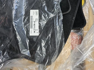 2022-2024 AUDI A3 QUATTRO FRONT & REAR CARPET FLOOR MAT LINERS SET 8Y1863011A  - Image 1 of 2