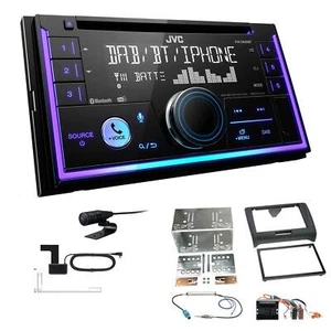 JVC KW-DB95BT Autoradio Bluetooth DAB+ für Audi TT 2006-2014 schwarz Teilaktiv - Bild 1 von 6