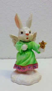 World Bazaars Windsor Easter Collection Rabbit Bunny with Star Resin Figurine - Picture 1 of 9