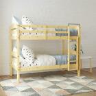 Twin Over Twin Bunk Bed Wood
