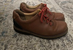 Herren Größe 9M Samuel Hubbard Fresh Wanderschuh hellbraun Wachsleder - KEINE SOHLEN! - Bild 1 von 6