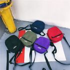 Solid Color Shoulder Bags Mini Cell Phone Pocket Messenger Bag  Student