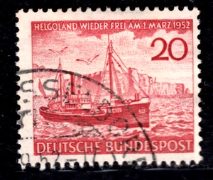 Bund 152, Insel Helgoland, gestempelt - Bild 1 von 1