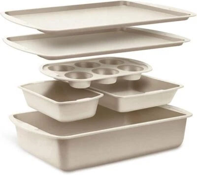 Baking Pan Set - 6 Piece - Stackable, Deluxe, Non-Stick Baking - Image 1 of 4