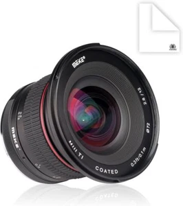 Meike 12mm F2.8 Manual Focus Lens for Sony E Mount APS-C Mirrorless Cameras - Picture 1 of 28