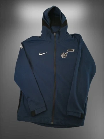 XL Utah Jazz Nike Men’s Dri-FIT NBA Full-Zip Showtime Hoodie Cover