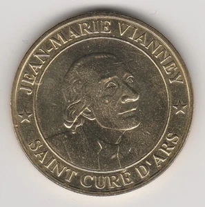 -- S/DATE COIN TOKEN JETON MEDAILLE ET PATRIMOINE -- 01 480 JEAN-MARIE VIANNEY - Picture 1 of 2