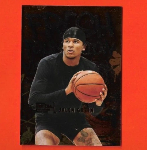 Jalen Green 2021 Skybox Metal  Champions Cooper Fresh Foundation #FF1 Rookie SP - Image 1 of 1