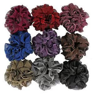Volumising Scrunchie Velvet Big HairTie Bun Clip Hijab Scarf Volumizer Headband" - Picture 1 of 21