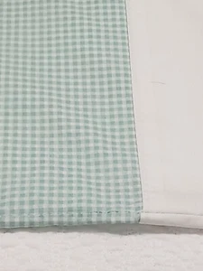 Vintage J C Penney Pillow Case Standard Baby Blue Gingham - Picture 1 of 6