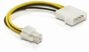 Brand new 25cm Molex to PENTIUM 4 POWER Adaptor Cable P4 12V 4 Pin ATX - Picture 1 of 3