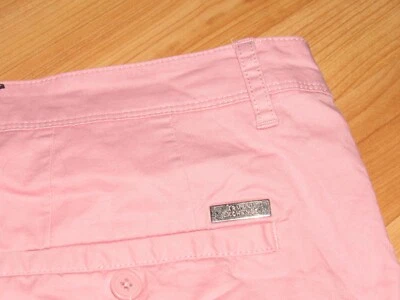 Pantalones ARMANI EXCHANGE Para Hombre 36 X 29 Rosa Claro Algodón Spandex Frente Plano Excelle Foto 1 de 4