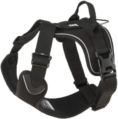 Hurtta Imbracatura Attiva per Cani Regolabile Nera Traspirante 100-120cm / 39-47"  - Immagine 1 di 2