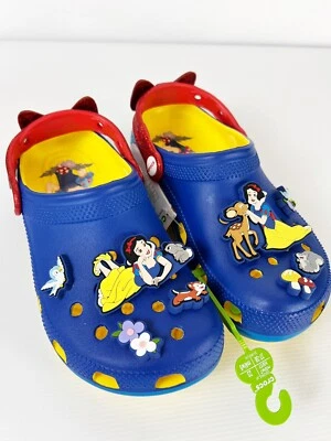 CROCS X DISNEY Snow White Classic Clog  Womens 7 Princess New Comfort - Image 1 of 4