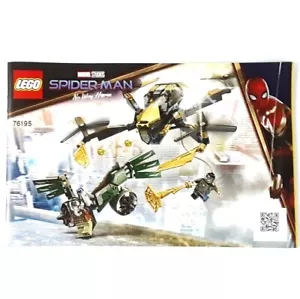 LEGO® Instruction Manual for Spider-Man’s Drone Duel 76195-1 Book - Picture 1 of 9