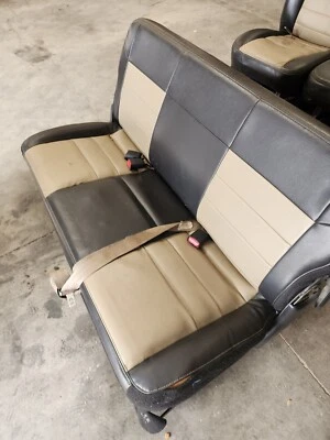 Ford Excursion Eddie Bauer 2005 negro bronceado tercera fila Foto 1 de 4