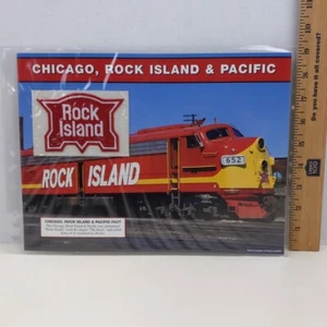 The Great American Railroad Emblem Rock Island Train Engine Vintage Patch USA - Picture 1 of 2