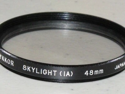 ** ** 48mm - Zykkor Skylight Filter New Mde in Japan  Buy 4 special!   #48-pntRP - Image 1 of 2
