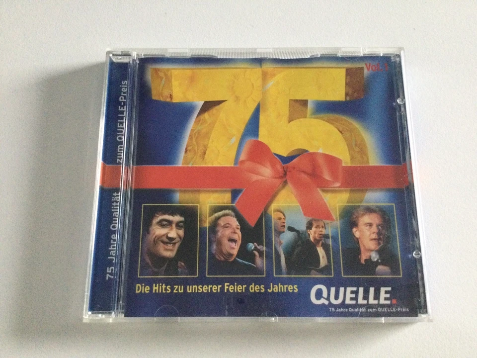 75 Jahre Qualität zum Quelle-Preis. Die Hits zur Feier des Jahres / CD Sampler - Bild 1 von 2