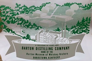 Barton Distilling Company Whiskey Advertising Trinket Ashtray Bardstown Kentucky - Picture 1 of 4
