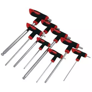 T-Griff Sechskant Inbusschlüssel Set metrisch 8tlg Schraubenschlüssel (Original Neilsen CT1222) - Bild 1 von 3